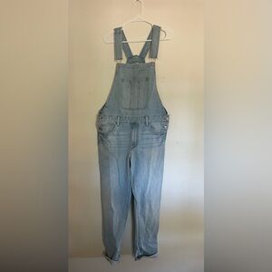 Forever 21 | Men’s Large Overalls Light Jean Wash Jean